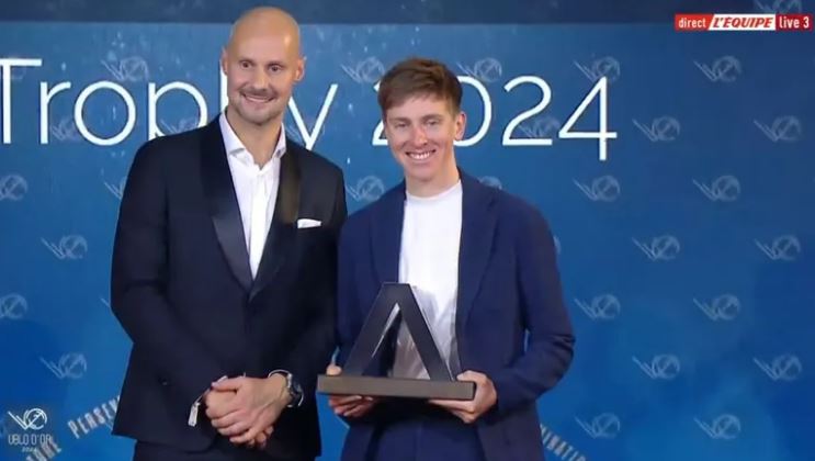 Тадей Погачар получил Velo d’Or как лучший велогонщик и трофей Эдди Меркса как лучший классик 2024 года