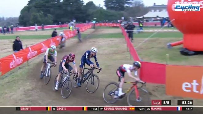 Майкл Вантауренхаут выиграл этап Кубка мира по велокроссу-2024 в Дублине