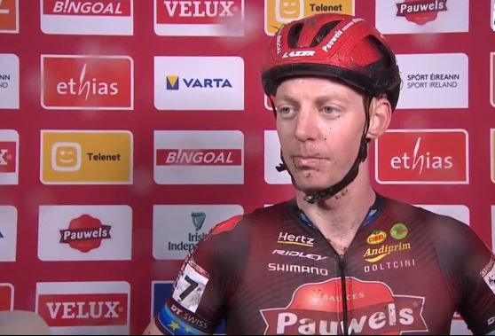 Майкл Вантауренхаут выиграл этап Кубка мира по велокроссу-2024 в Дублине