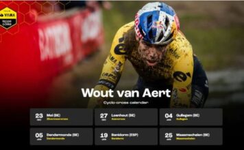 Ваут ван Арт начнёт сезон велокросса 23 декабря