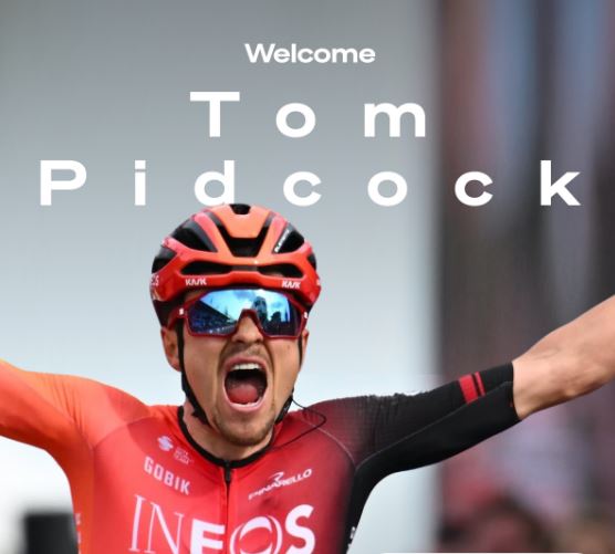 Том Пидкок подписал 3-летний контракт с велокомандой Q36.5 Pro Cycling