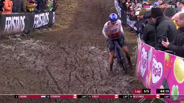 Люсинда Бранд — победительница финального этапа и общего зачёта Кубка мира по велокроссу-2025