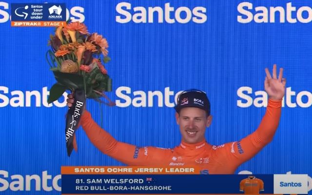 Сэм Уэлсфорд — победитель 1 этапа Тура Даун Андер-2025