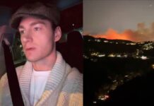«Это катастрофа»: Алексей Воробьёв эвакуировался из своего дома в Лос-Анджелесе из-за разрушительного пожара