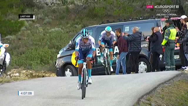 Сантьяго Буйтраго — победитель 2 этапа Вуэльты Валенсии-2025